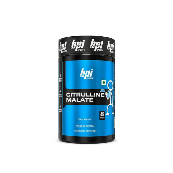 BPI Sports Citrulline Malate Unflavoured 90g – 45 Servings Front View | 91Servings