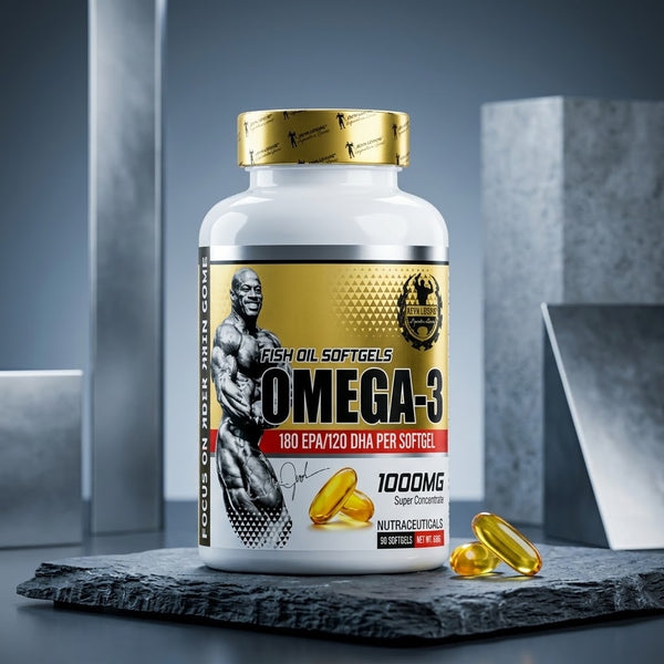 Dexter Jackson Omega-3 Fish Oil 90 Softgels