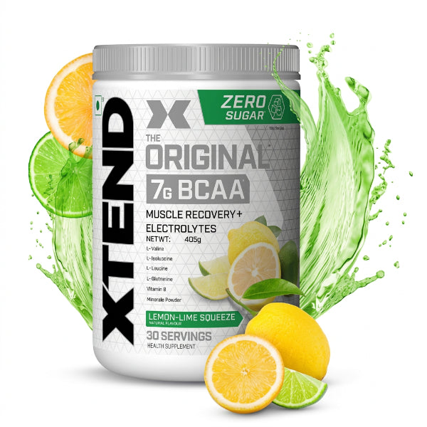Xtend Original 7g BCAA 30 Servings Lemon Lime Squeeze-91Servings