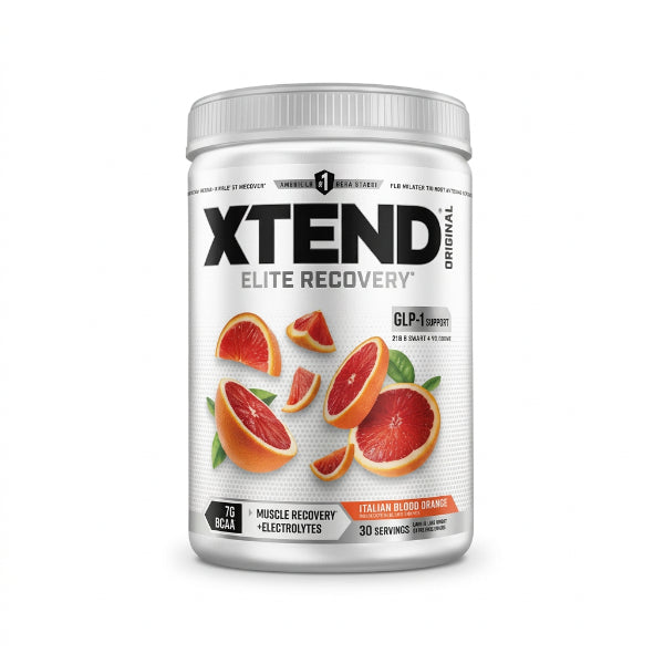 Xtend Original 7g BCAA Elite Recovery 30 Servings Italian Blood Orange-91Servings