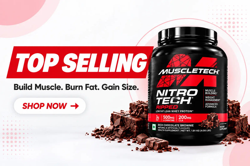 MuscleTech Nitro-Tech Ripped top selling supplement at 91Servings