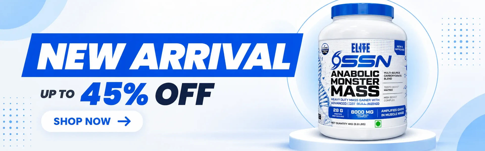 SSN Anabolic Monster Mass new arrival up to 45% off at 91Servings