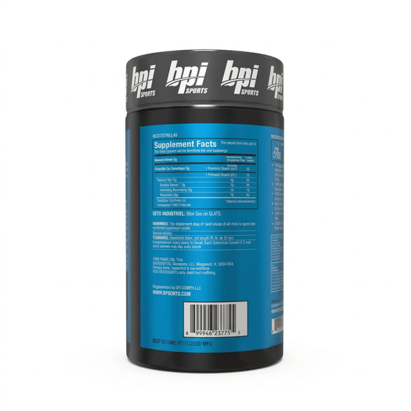 BPI Sports Citrulline Malate Unflavoured 90g – 45 Servings Front View | 91Servings