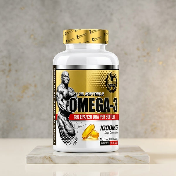 Dexter Jackson Omega-3 Fish Oil 90 Softgels